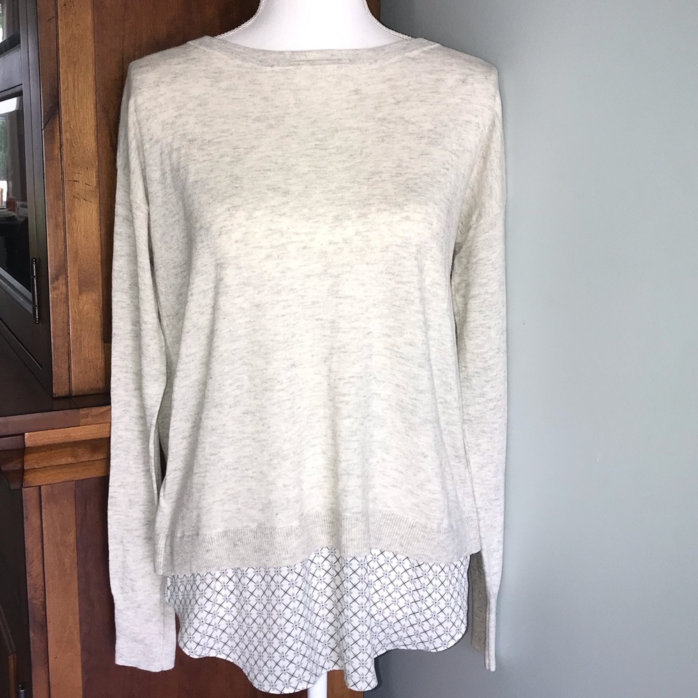 Ann Taylor’s The Loft Pullover Lightweight Sweater